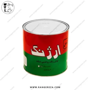 رنگ روغنی مشکی مات 490 ارژنگ