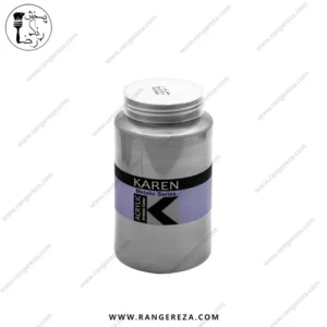 کارن اکریلیک صدفی نقره ای