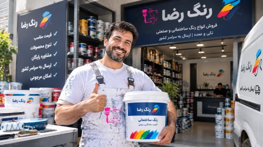 خرید رنگ ساختمان عمده و ارزان
