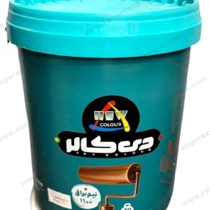 رنگ اکریلیک نیم براق نیوکالر کد 1100