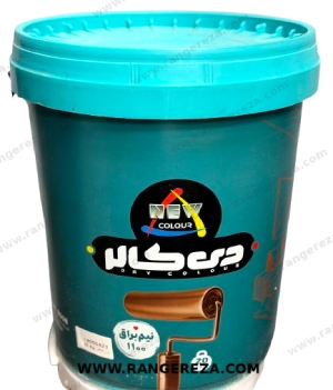 رنگ اکریلیک نیم براق نیوکالر کد 1100